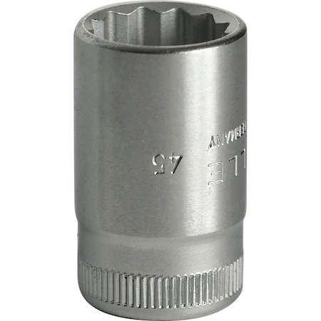 Stahlwille Tools 10 mm (3/8") Socket Size 13 mm L.30 mm, 2010013 02010013